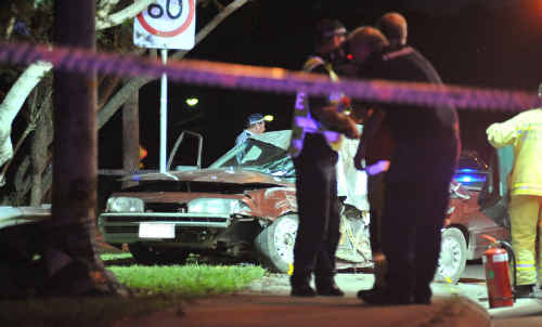 The scene of the fatal accident on November 2 last year in Burnside. The scene of the fatal accident on November 2 last year in Burnside.